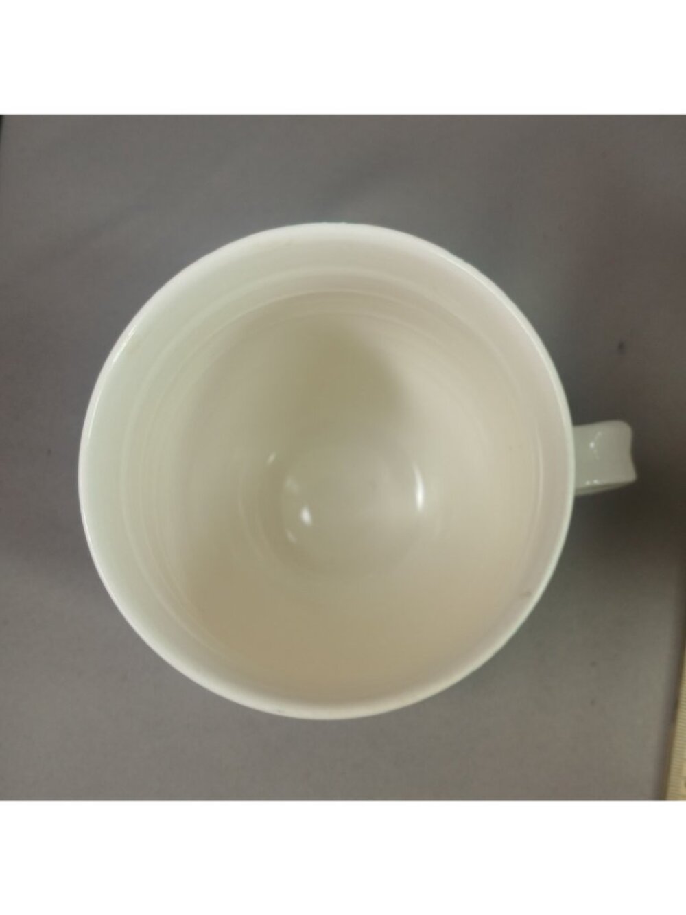 Anthropologie Homegrown Inital Monogram S Green Floral Boho Coffee Mug Tea Cup - Picture 14 of 16